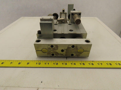 PHD SEC25x6-BS-BT-G Linear Slide & Cylinder Assembly 6" Stroke W/2 Dampers