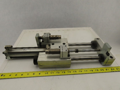 PHD SEC25x6-BS-BT-G Linear Slide & Cylinder Assembly 6" Stroke W/2 Dampers