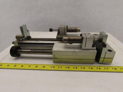 PHD SEC25x6-BS-BT-G Linear Slide & Cylinder Assembly 6" Stroke W/2 Dampers