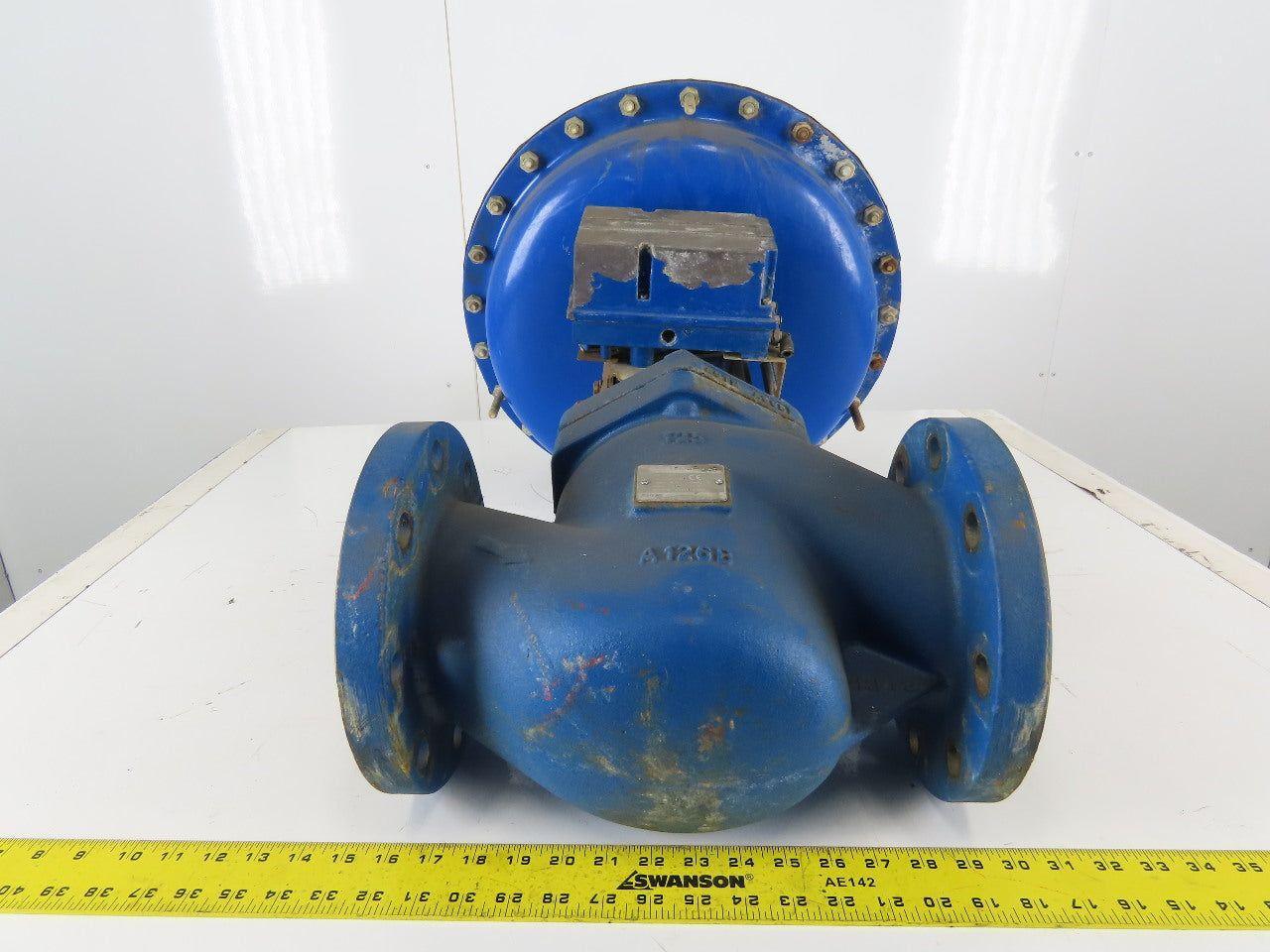 Spirax Sarco LE334L06 4" Flanged Diaphragm Pneumatic Control Valve