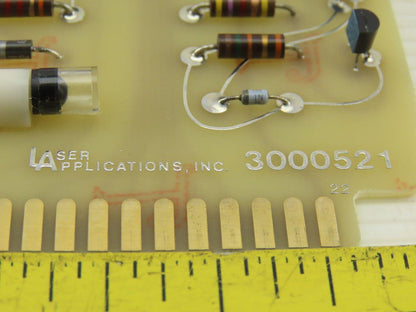 Laser Applications 3000521 Shutter Control Circuit Board Card PCB
