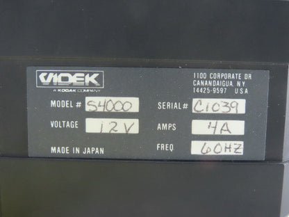 Kodak Videk K00482 S20 Industrial Camera