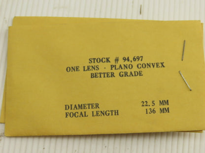 Edmund Scientific Double Concave Lens Miscellaneous lot of 15