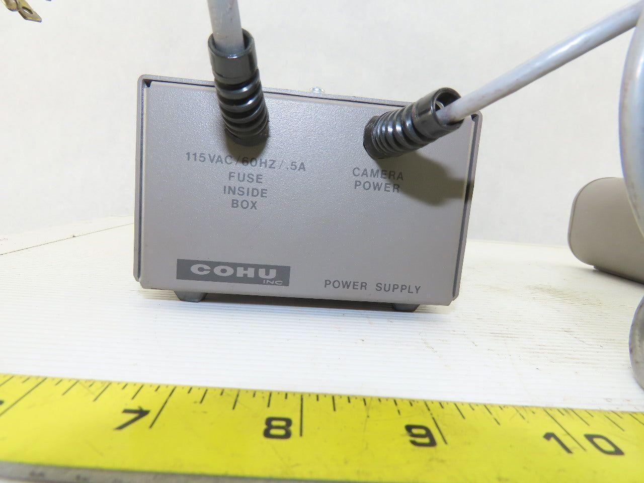 COHU 8415-2001/0000 8400 Series High Performance CCD Camera W/Power Supply