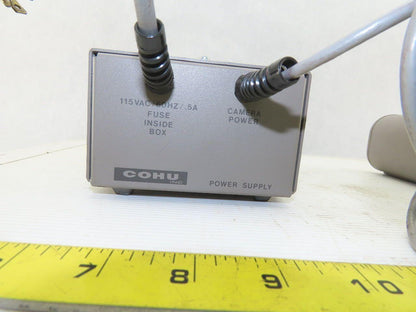 COHU 8415-2001/0000 8400 Series High Performance CCD Camera W/Power Supply