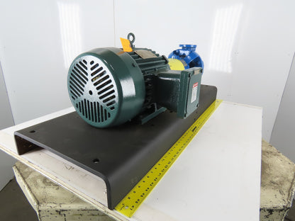Flow Serve PE1YA5.25 10Hp 3"x1-1/2" Stainless Centrifugal Pump Package 230/460V
