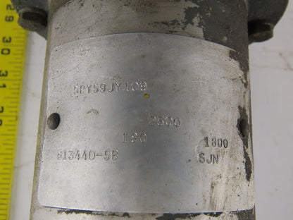 Reliance Type TPR 1HP Motor 180VDC 1750/3500RPM W/5PY59J109 Tachometer Generator