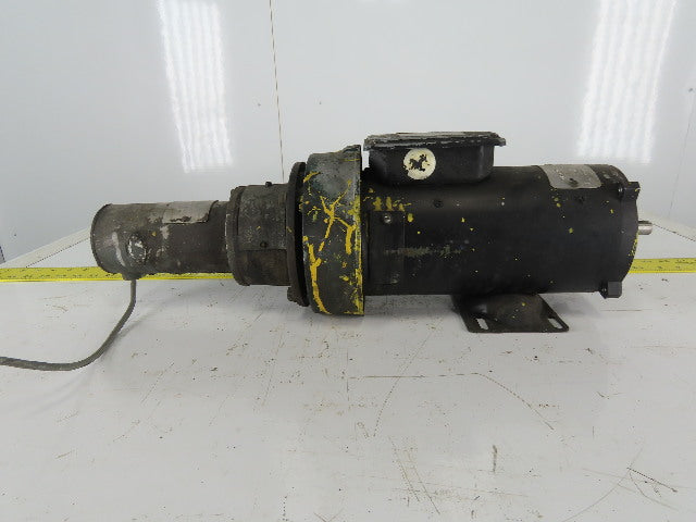 Reliance Type TPR 1HP Motor 180VDC 1750/3500RPM W/5PY59J109 Tachometer Generator