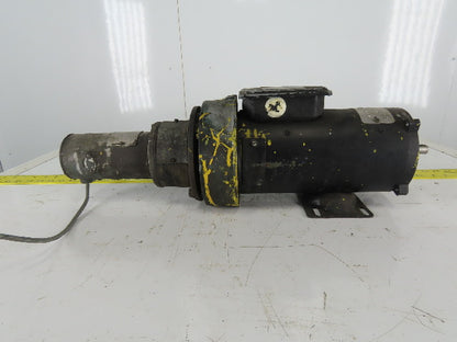 Reliance Type TPR 1HP Motor 180VDC 1750/3500RPM W/5PY59J109 Tachometer Generator