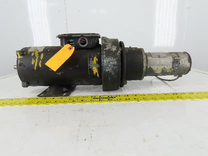 Reliance Type TPR 1HP Motor 180VDC 1750/3500RPM W/5PY59J109 Tachometer Generator