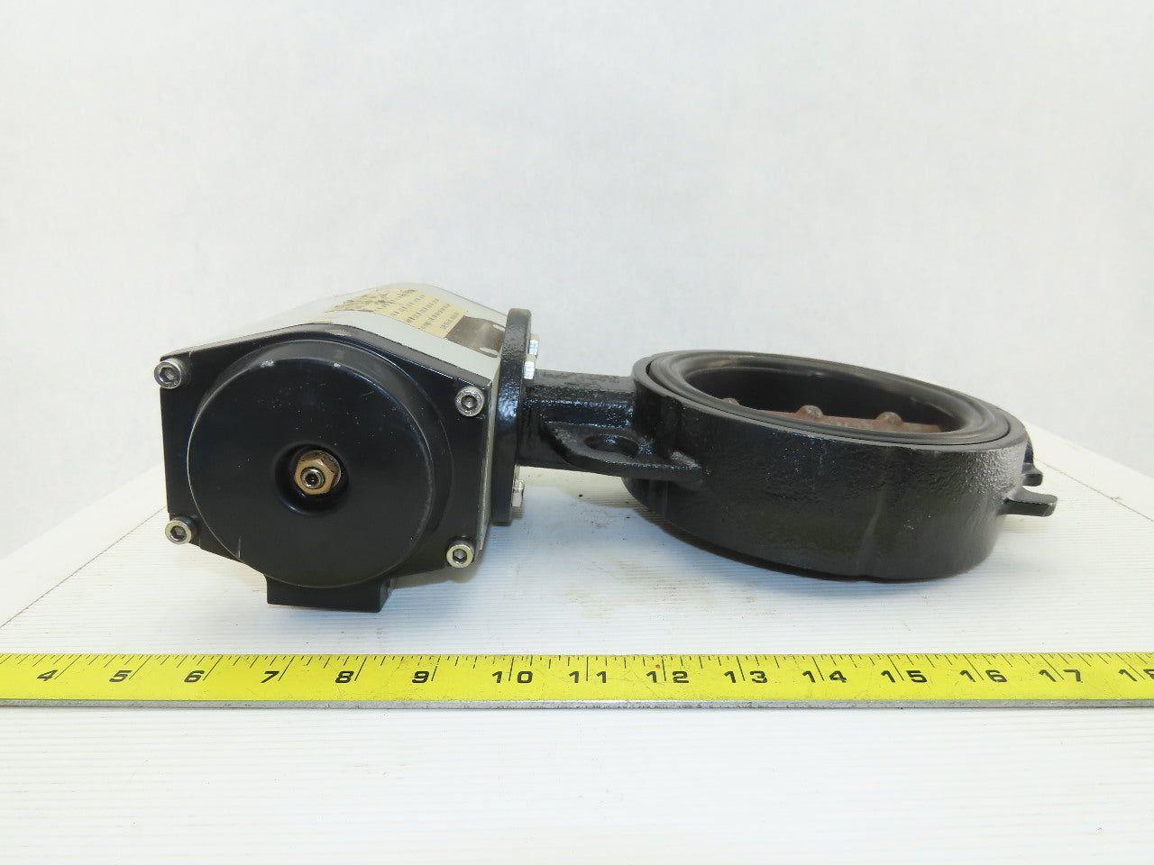 Sure Torque Series ST-DA Model I-103 Pneumatic Actuator W/5" Butterfly Valve