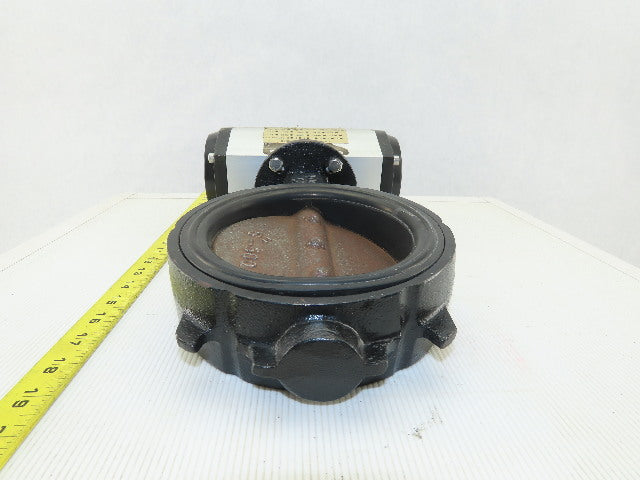 Sure Torque Series ST-DA Model I-103 Pneumatic Actuator W/5" Butterfly Valve
