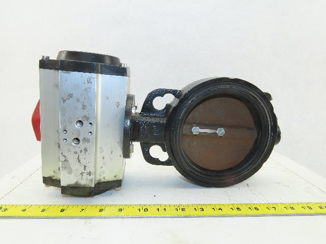 Sure Torque Series ST-DA Model I-103 Pneumatic Actuator W/5" Butterfly Valve