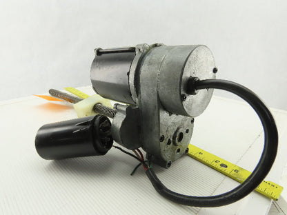 Electrol M-V03882AA76 Gear Motor Actuator Screw 19:1 Ratio 115V 1Ph