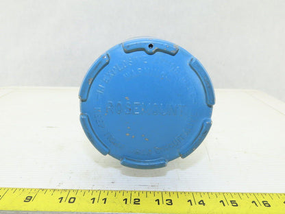 Rosemount Model 244RC-011NA Temperature Transmitter /Transducer 0-300°C 3/4" NPT