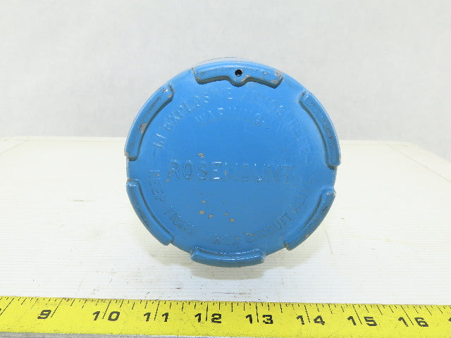 Rosemount Model 244RC-011NA Temperature Transmitter /Transducer 0-300°C 3/4" NPT