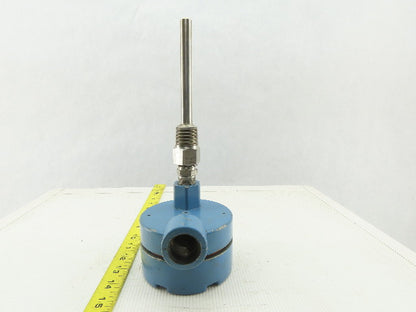 Rosemount Model 244RC-011NA Temperature Transmitter /Transducer 0-300°C 3/4" NPT