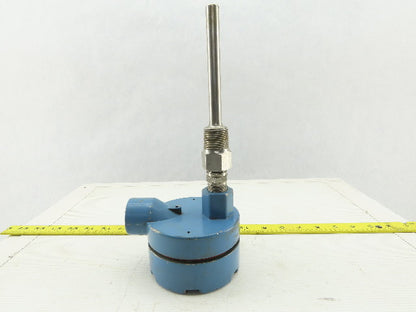 Rosemount Model 244RC-011NA Temperature Transmitter /Transducer 0-300°C 3/4" NPT