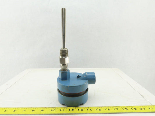 Rosemount Model 244RC-011NA Temperature Transmitter /Transducer 0-300°C 3/4" NPT