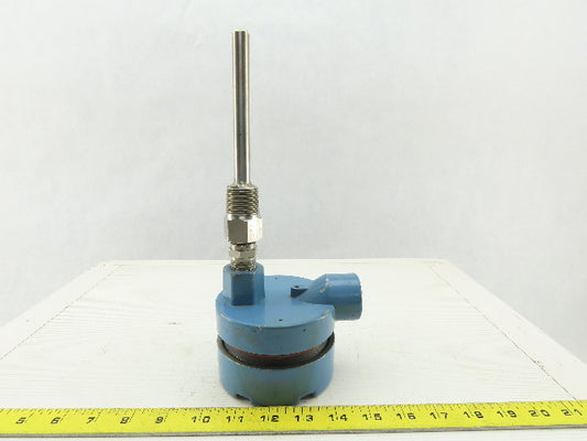 Rosemount Model 244RC-011NA Temperature Transmitter /Transducer 0-300°C 3/4" NPT
