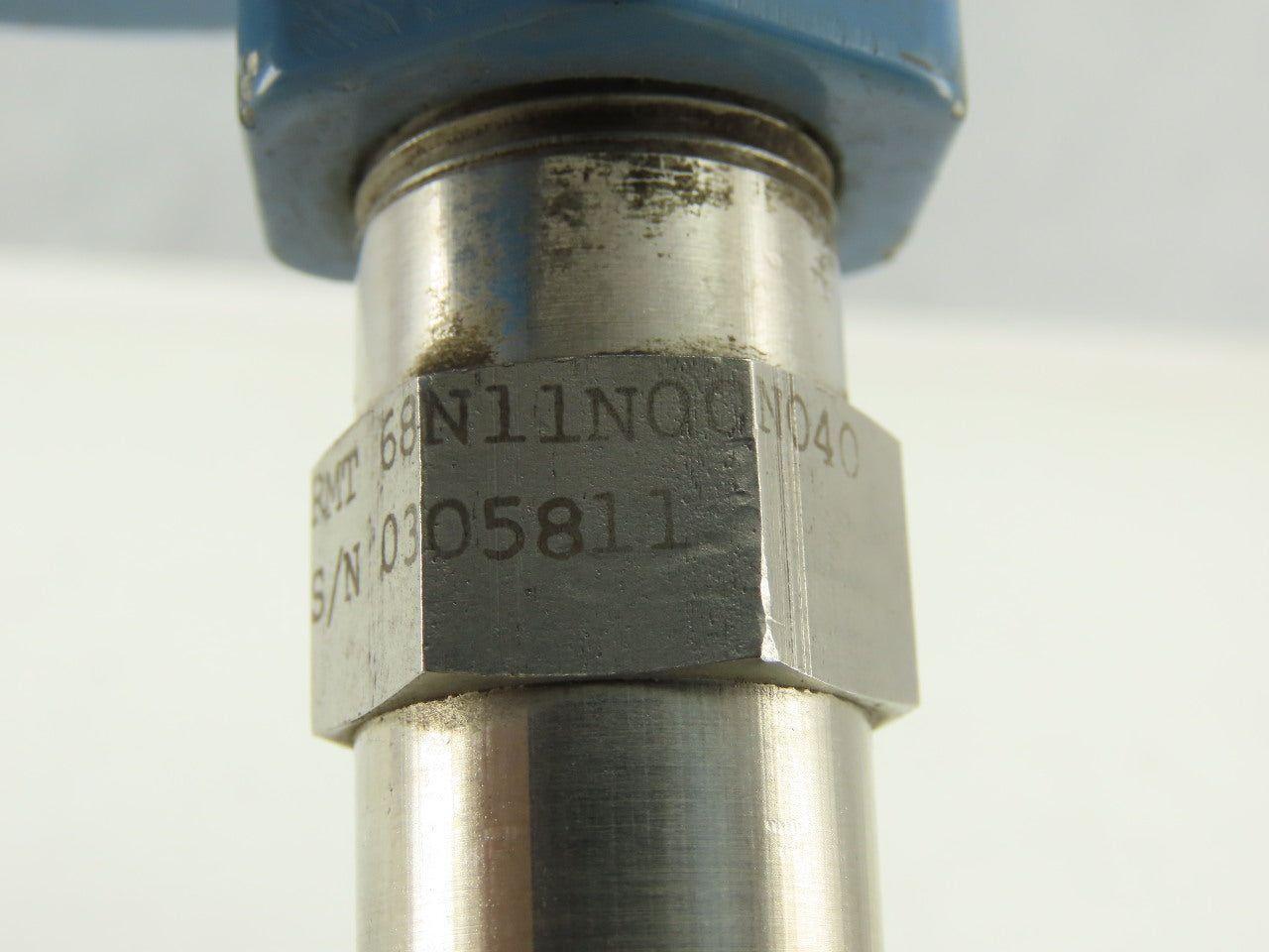Rosemount Model 244RC-011NA Temperature Transmitter /Transducer 0-300°C 1/2"NPT