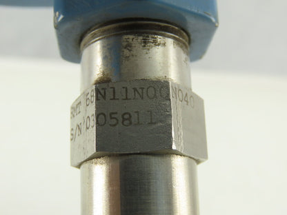 Rosemount Model 244RC-011NA Temperature Transmitter /Transducer 0-300°C 1/2"NPT