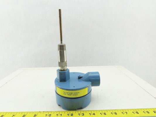 Rosemount Model 244RC-011NA Temperature Transmitter /Transducer 0-300°C 1/2"NPT