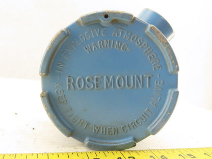 Rosemount Model 244RC-011NA Temperature Transmitter /Transducer 0-300°C 1/2"NPT