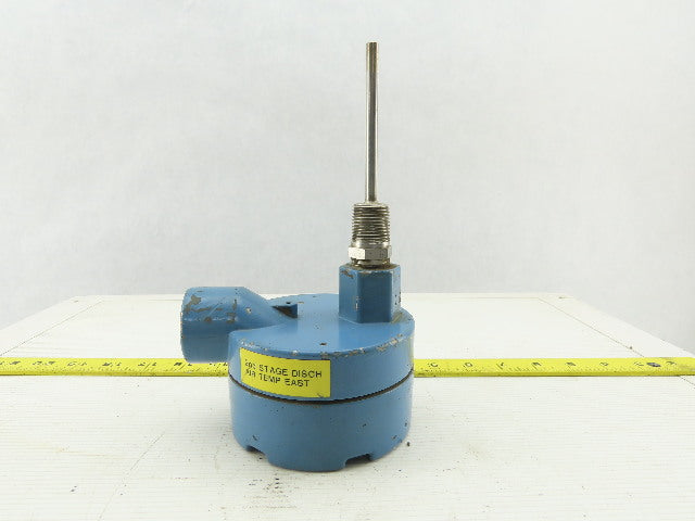 Rosemount Model 244RC-011NA Temperature Transmitter /Transducer 0-300°C 1/2"NPT