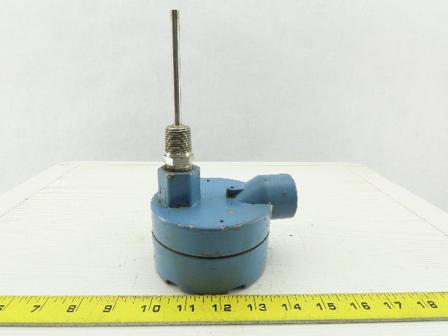 Rosemount Model 244RC-011NA Temperature Transmitter /Transducer 0-300°C 1/2"NPT