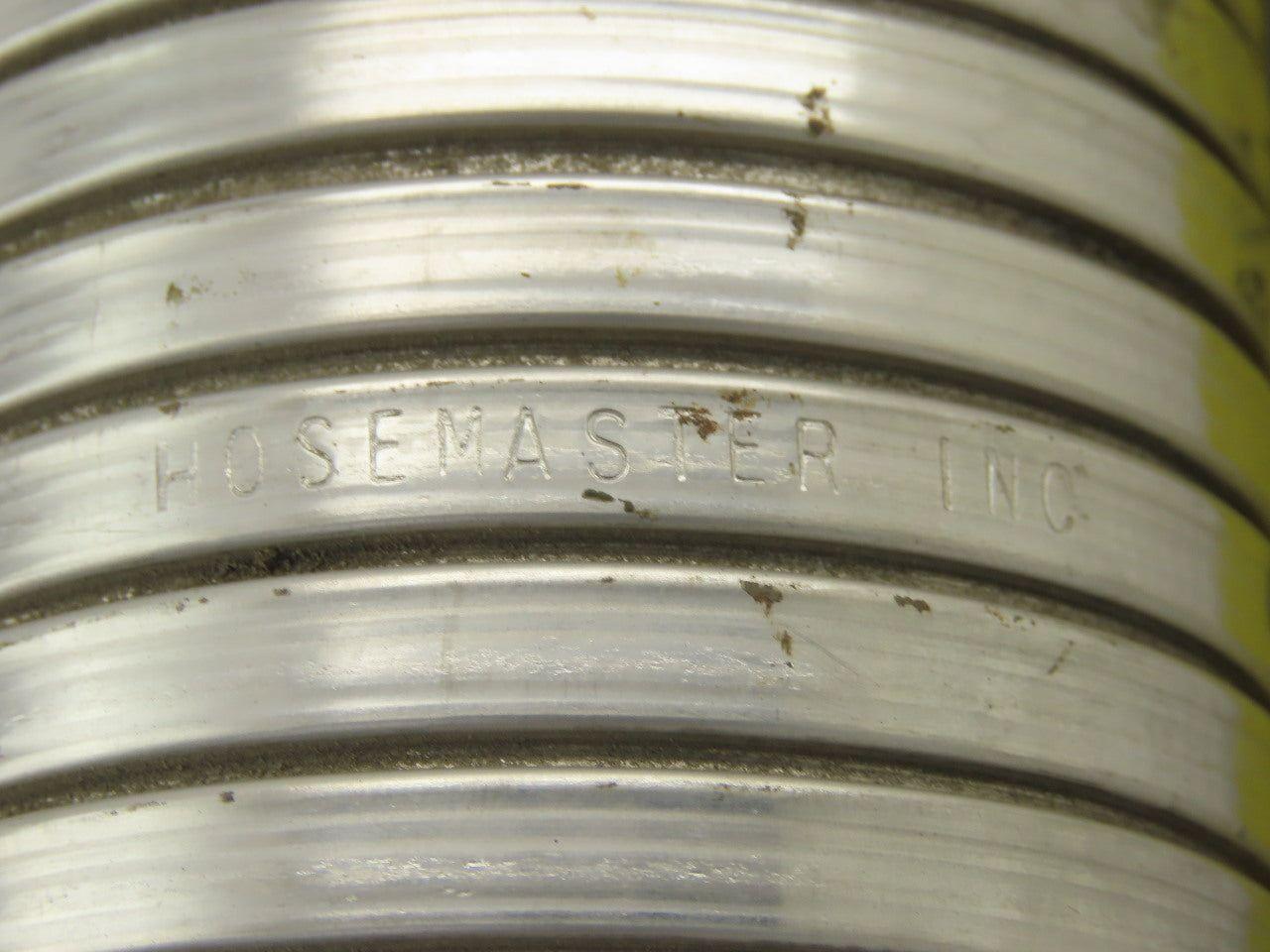 Hose Master 3-1/2" OD x 37-3/4" Stripwound Stainless Steel Flexible Hose