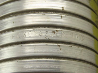 Hose Master 3-1/2" OD x 37-3/4" Stripwound Stainless Steel Flexible Hose