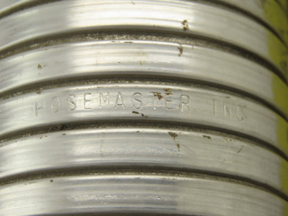Hose Master 3-1/2" OD x 37-3/4" Stripwound Stainless Steel Flexible Hose