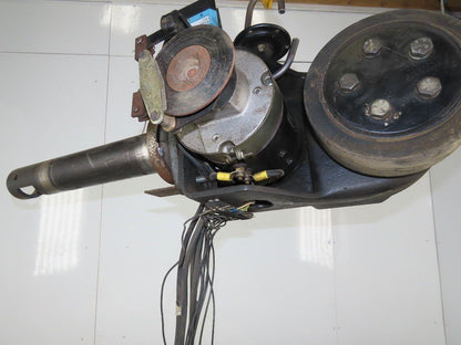 Big Joe 055130 Pallet Jack Drive Wheel Assembly W/12VDC 016042 Electric Motor
