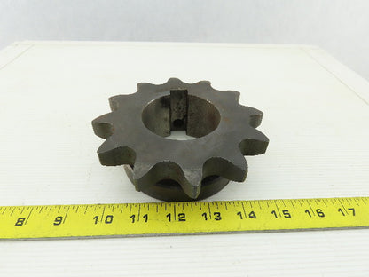 Martin 100B12 12 Tooth Single Roller Chain Sprocket 2-7/16" Keyed Bore