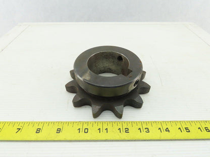 Martin 100B12 12 Tooth Single Roller Chain Sprocket 2-7/16" Keyed Bore