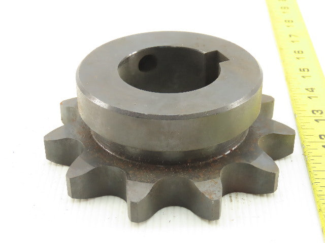 Martin 100BS11 11 Tooth Single Roller Chain Sprocket 1-15/16" Keyed Bore