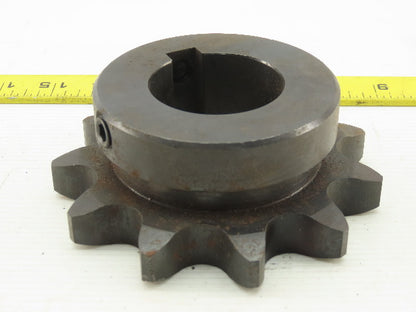 Martin 100BS11 11 Tooth Single Roller Chain Sprocket 1-15/16" Keyed Bore