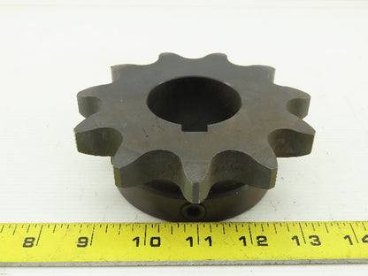 Martin 100BS11 11 Tooth Single Roller Chain Sprocket 1-15/16" Keyed Bore