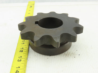Martin 100BS11 11 Tooth Single Roller Chain Sprocket 1-15/16" Keyed Bore