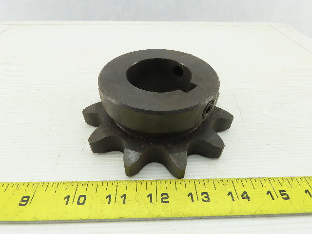 Martin 100BS11 11 Tooth Single Roller Chain Sprocket 1-15/16" Keyed Bore