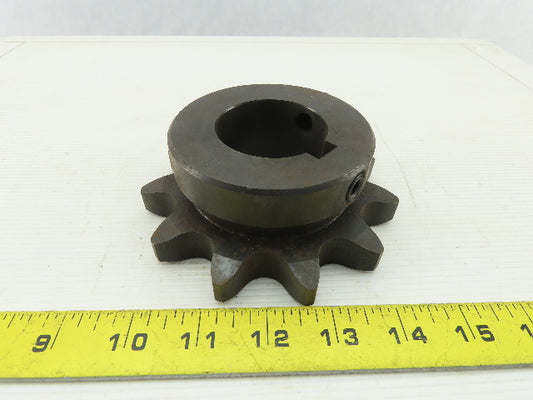 Martin 100BS11 11 Tooth Single Roller Chain Sprocket 1-15/16" Keyed Bore