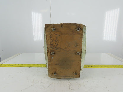 Waukesha Fluid Handling Model 079 Gear Box Speed Reducer 4.43:1 Ratio 79