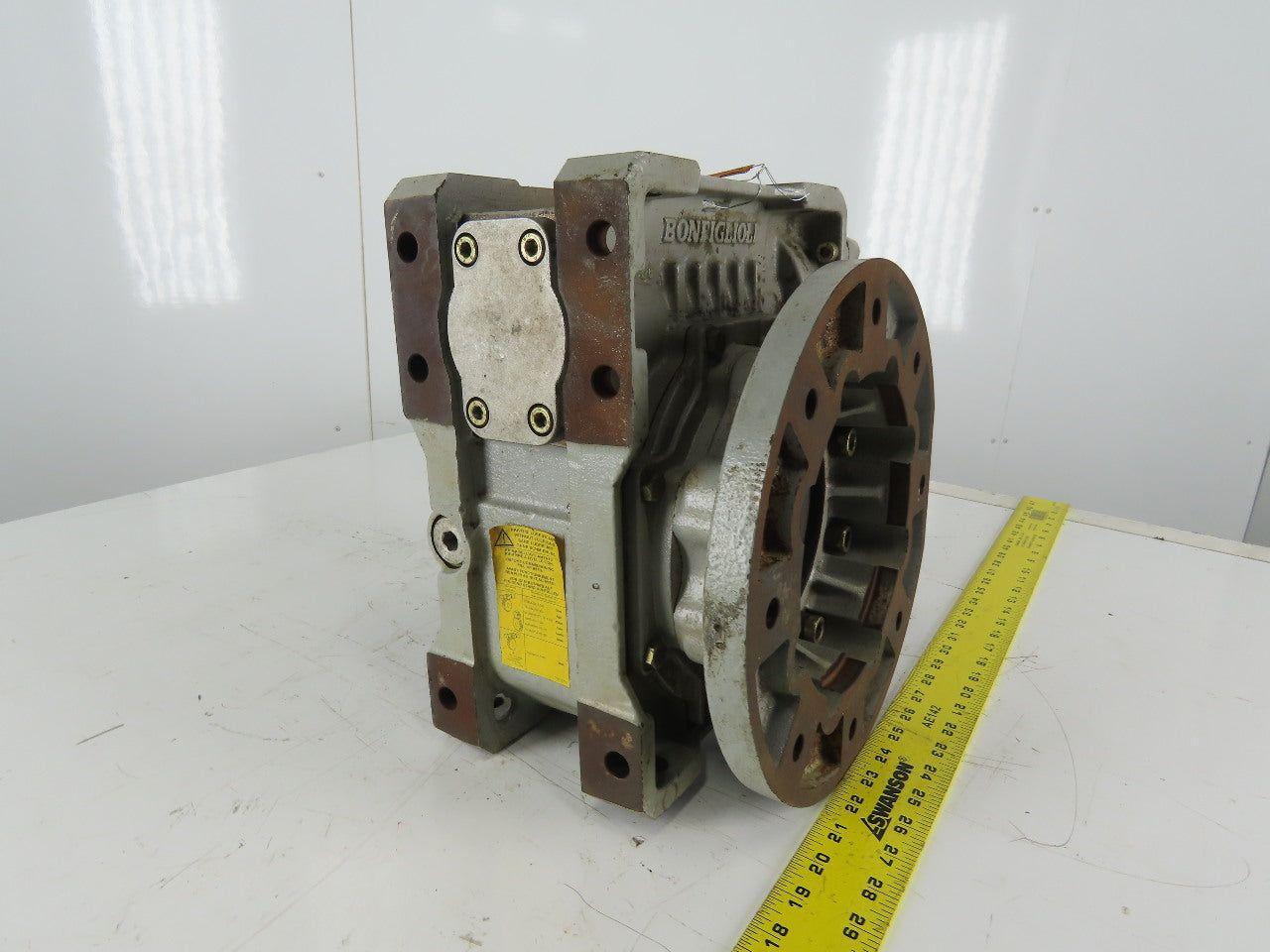 Bonfiglioli Group Worm Gear Box Speed Reducer 7:1 Ratio 30mm In 47mm Hollow Out