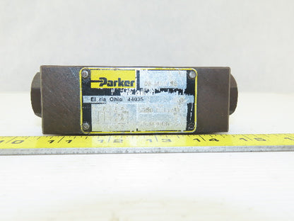 Parker CPOM2DDN 5000 PSI Hydraulic Stack Check Valve
