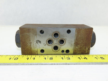 Parker CPOM2DDN 5000 PSI Hydraulic Stack Check Valve