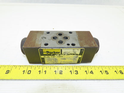 Parker CPOM2DDN 5000 PSI Hydraulic Stack Check Valve