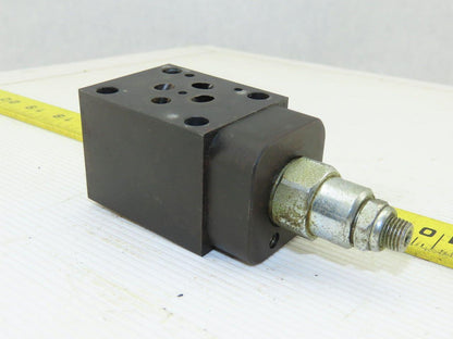 Sun Hydraulics EBS/S 9BM8 Hydraulic Valve W/9BJ9 Cartridge