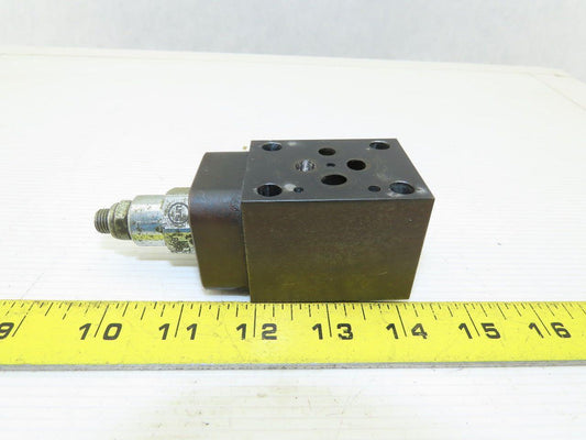 Sun Hydraulics EBS/S 9BM8 Hydraulic Valve W/9BJ9 Cartridge