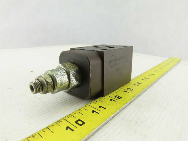 Sun Hydraulics EBS/S 9BM8 Hydraulic Valve W/9BKS8 Cartridge